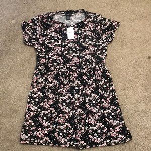 Floral babydoll dress